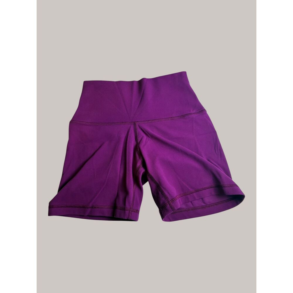 Golden by Tna Aritzia High Rise Biker Shorts Women's Size 2 Purple